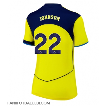 Tottenham Hotspur Brennan Johnson #22 Tricou Fotbal Replică 2025-26 Femei Treilea